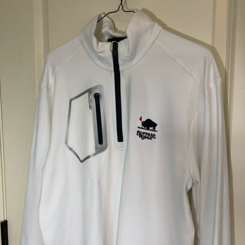 NWT! Ralph Lauren RLX Driver Quarter Zip Pullover. Buffalo Ridge. Men’s Medium - Picture 3 of 14